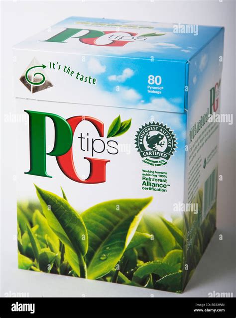 Pg Tips Tea Bags Stock Photo Alamy