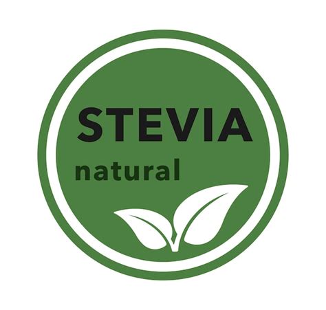 Premium Vector Stevia Sweetener Icon Natural Organic Stevia Sweetener