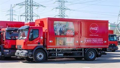 Грузовики Renault Trucks для Coca Cola HBС Россия Журнал СпецТехника