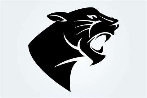 Free Panther Head Silhouette Download Free Panther Head Silhouette Png