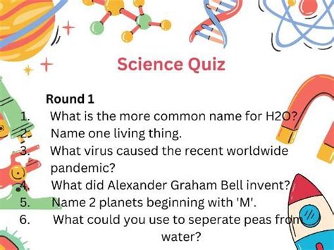 Science Quiz | Teaching Resources