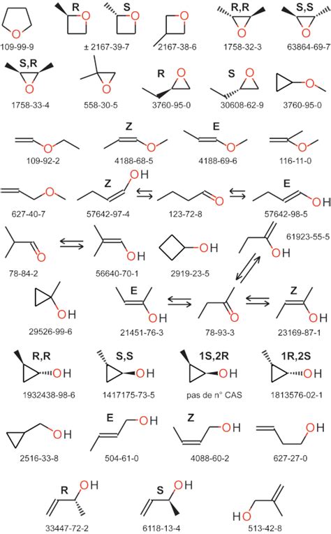 C3H8O Isomers – Brain