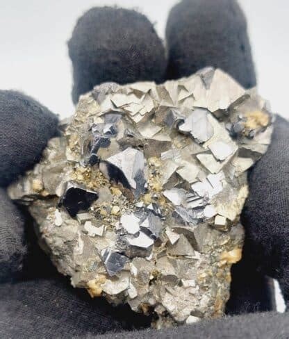 Galena Arsenopyrite Dolomite And Pyrite Freiberg Saxony Germany