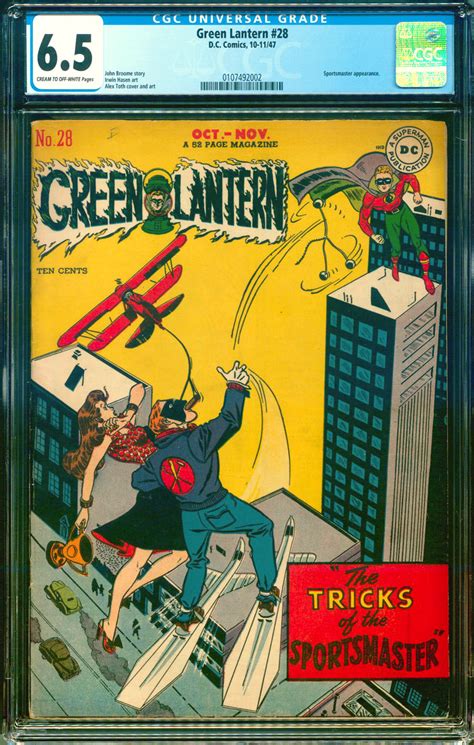 ComicConnect GREEN LANTERN 1941 49 28 CGC FN 6 5