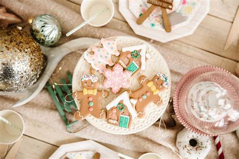 Kara S Party Ideas Gingerbread Ski Chalet Party Kara S Party Ideas