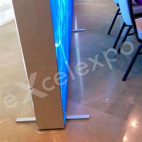 Double Sided Frameless Fabric Lightbox EXcelexpo Professional Display