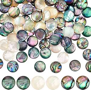 Amazon Ph Pandahall Pcs Colors Abalone Shell Cabochon Mm