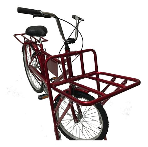 Bicicleta Cargueira De Carga Pesada Bagageira Food Bike R 699 00 Em