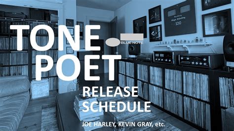 Blue Note Tone Poet 2023 Vinyl Release Schedule Announced YouTube