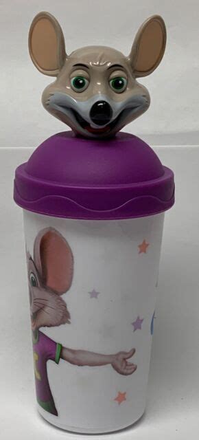 Chuck E Cheese Plastic Drinking Cup Lid Mouse Let S Party Cec