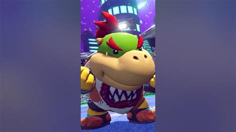 Mario Strikers Battle League All Bowser Jr Animations Youtube