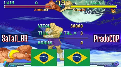 Ft Sfa U Satan Br Br Vs Pradocdp Br Street Fighter Alpha