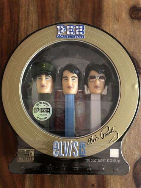 ELVIS PRESLEY PEZ COLLECTIBLE BONUS CD BRAND NEW AND SEALED LIMITED