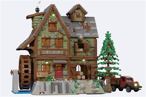 LEGO Ideas Tartak Ogel Creek zdobywa 10000 głosów