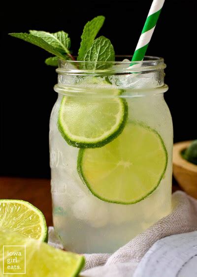 Sparkling Mint Limeade Refreshing Mocktail Recipe