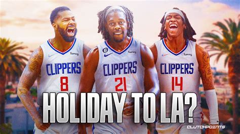 Clippers The Perfect Jrue Holiday Trade LA Must Offer Blazers