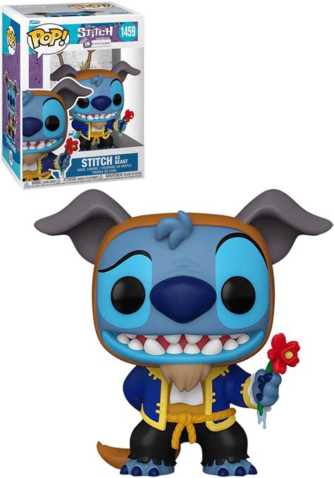 Funko POP Vinyl Disney Stitch In Beast Costume Funko Vinyl Figures