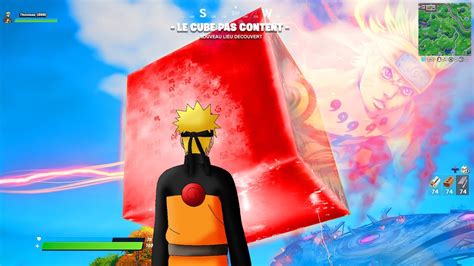 NARUTO ARRIVE le CUBE est ACTIVÉ sur Fortnite Saison 8 évènement