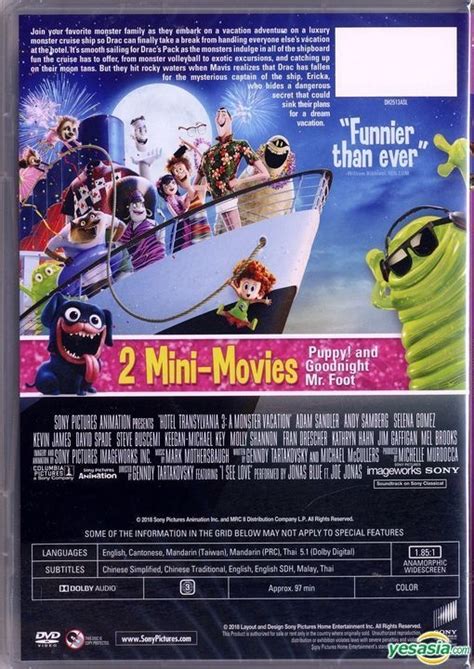 Yesasia Hotel Transylvania 3 Summer Vacation 2018 Dvd Hong Kong