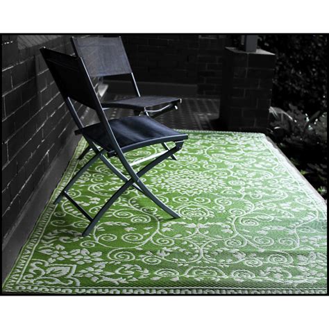 Fab Habitat World Murano Lime Green Indoor/Outdoor Area Rug & Reviews ...