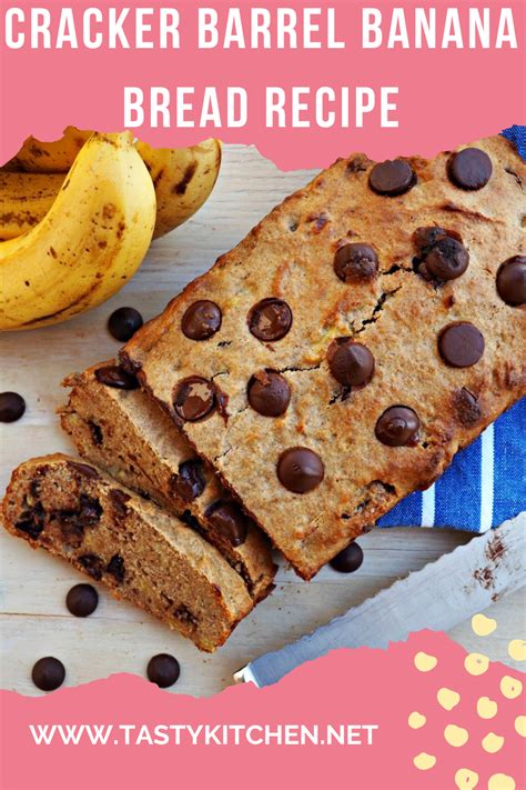 🍌🍞 Cracker Barrels Famous Banana Bread Recipe 🍌🍞 By Catherine