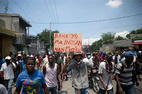 Thousands across Haiti demand ouster of PM in new protest