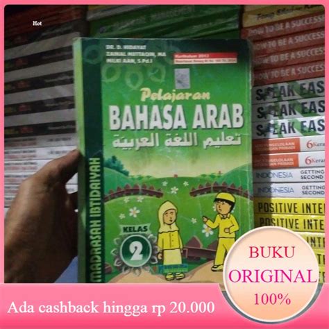 Jual Buku Pelajaran Bahasa Arab Kls Mi K D Hidayat Karya Toha