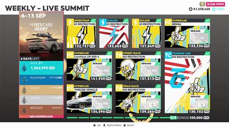 The Crew 2 Hypercars Glory Live Summit 1 360 806 PTS YouTube