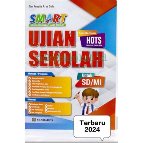 Jual SMART UJIAN SEKOLAH SD MI 2024 PLUS KUNCI JAWABAN Shopee Indonesia