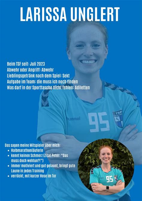 Damen Mannschaft Tsf Ludwigsfeld Handball