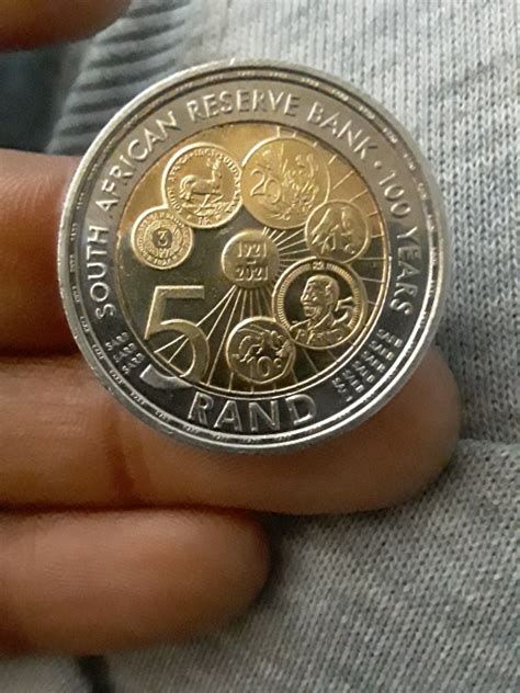 Five Rand South African Reserve Bank 2021 R5 Coin Was Sold For R5 000