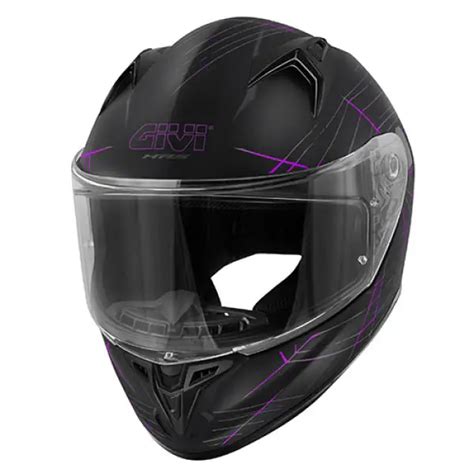 Full Face Helmet Givi 50 7 PHOBIA Matte Black Fuchsia