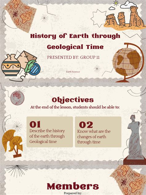 History of Earth Through Geological Time | PDF | Geologic Time Scale | Dinosaurs