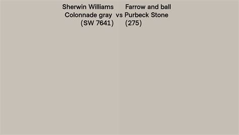 Sherwin Williams Colonnade Gray Sw Vs Farrow And Ball Purbeck