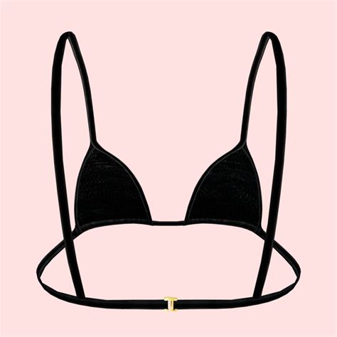 3D Model Sexy Black Dotted Bikini P04 VR AR Low Poly CGTrader