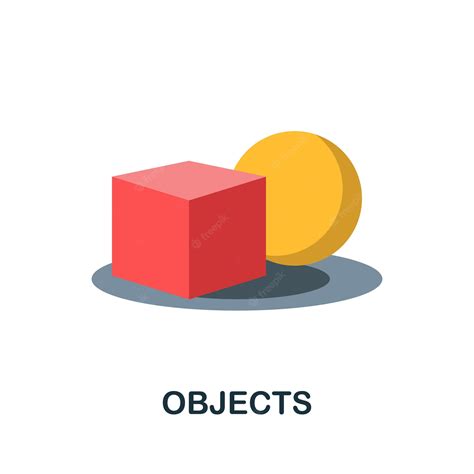 Premium Vector Objects Flat Icon Colored Sign From Machine Learning