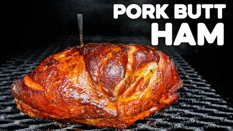 Easy Homemade Smoked Ham Recipe Using Pork Butt YouTube