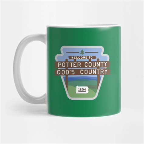 Potter County PA - Pennsylvania - Mug | TeePublic