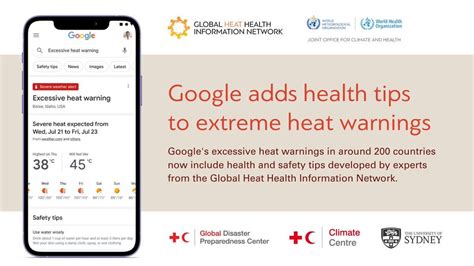 Google A Ade Consejos Para La Salud A Los Avisos De Calor Extremo