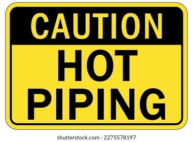 Hot Warning Sign Labels Stock Vector Royalty Free