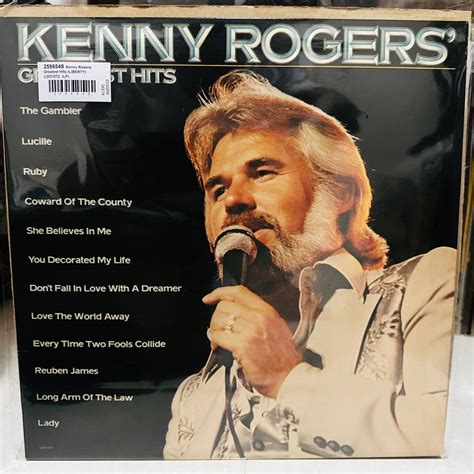 Kenny Rogers Greatest Hits LP Vinyl Records Plaka, Hobbies & Toys ...