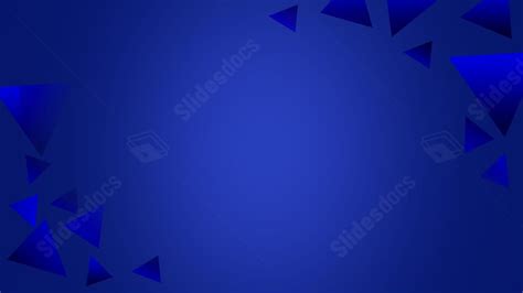 Blue Clean Geometric Business Technology Simple Powerpoint Background ...