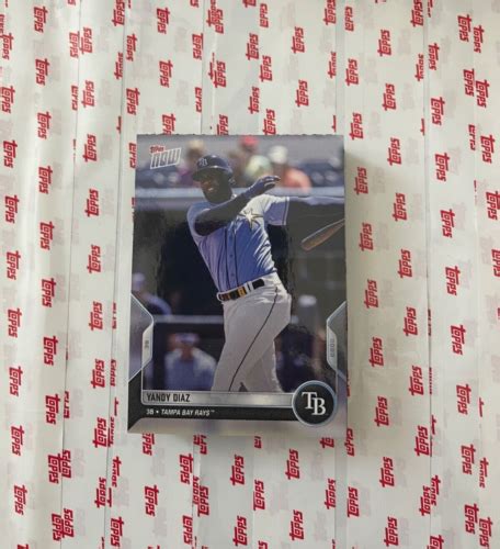 2022 Topps Now Road To Opening Day RTOD Rays OD 48 Yandy Diaz EBay