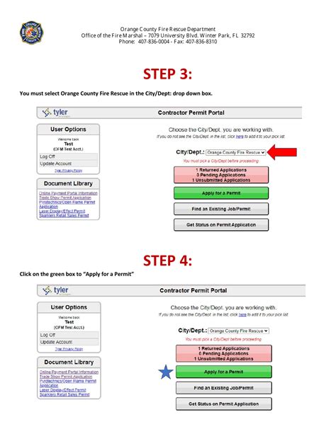 Orange County Florida Permit Application For Trade Shows Conventions