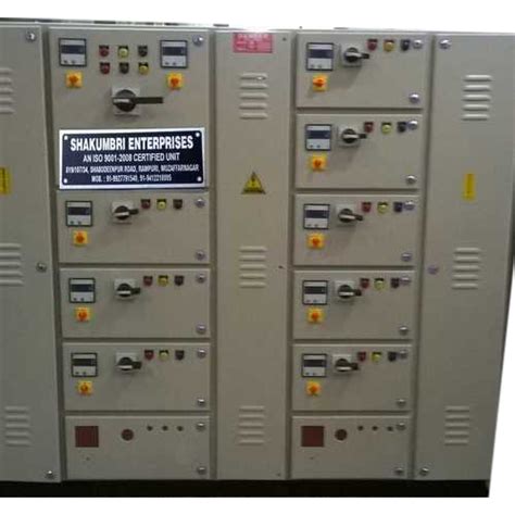 Mild Steel Sheet Single Phase Power Distribution Control Panel Ip