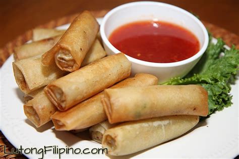 Lumpia Recipe Filipino Recipes From Lutong Filipino