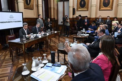 Con Algunas Cr Ticas El Senado Emiti Dictamen Del Presupuesto