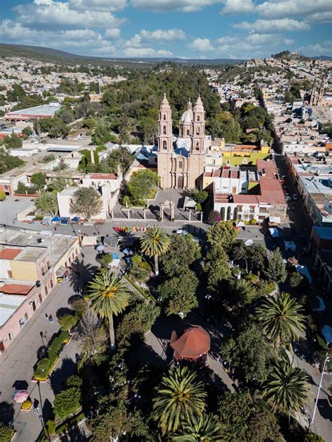 San Luis De La Paz Cathedral Overlook Stock Photo Image Of Culture