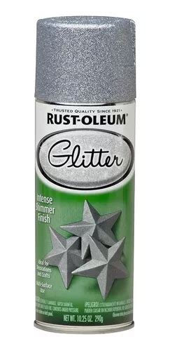 Pintura Tipo Brillantina Glitter Plata Rust Oleum 290gr MercadoLibre