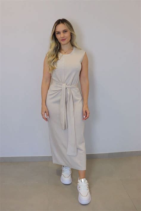 Vestido Bellina Feminino Cor Nude